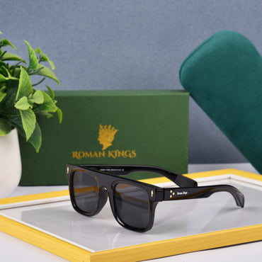 Caravan Black Men's Sunglasses