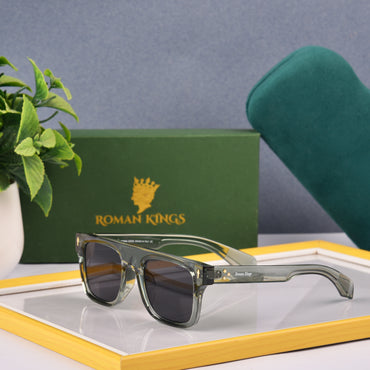 Caravan Green Frame Black Lens Sunglasses
