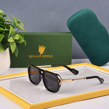 Milano Black Men's Sunglasses