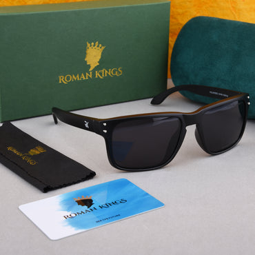 Shadow Delight Black Men Polarized Sunglasses