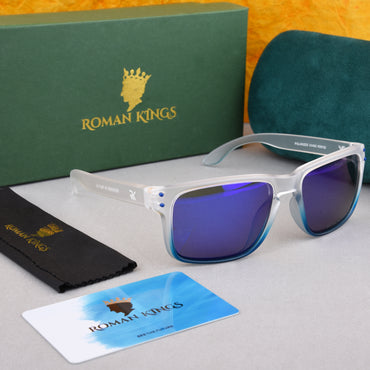 Ocean Delight Frosted Men Polarized Sunglasses