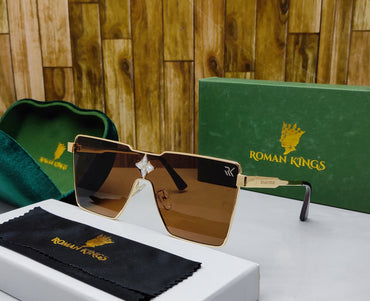 Magnus Gold Frame Brown Lens