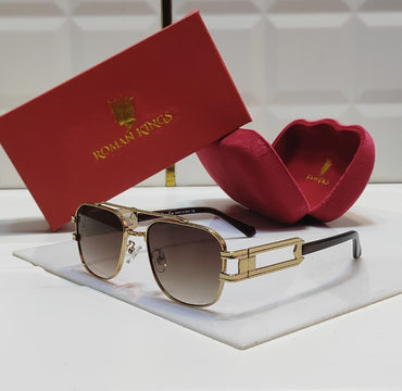 Polished Gold Metallic  Sunglasses