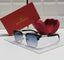 Classic Clubmaster Style LIght Blue Sunglasses