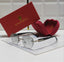 Rimless Octagonal Silver Tone Sunglasses