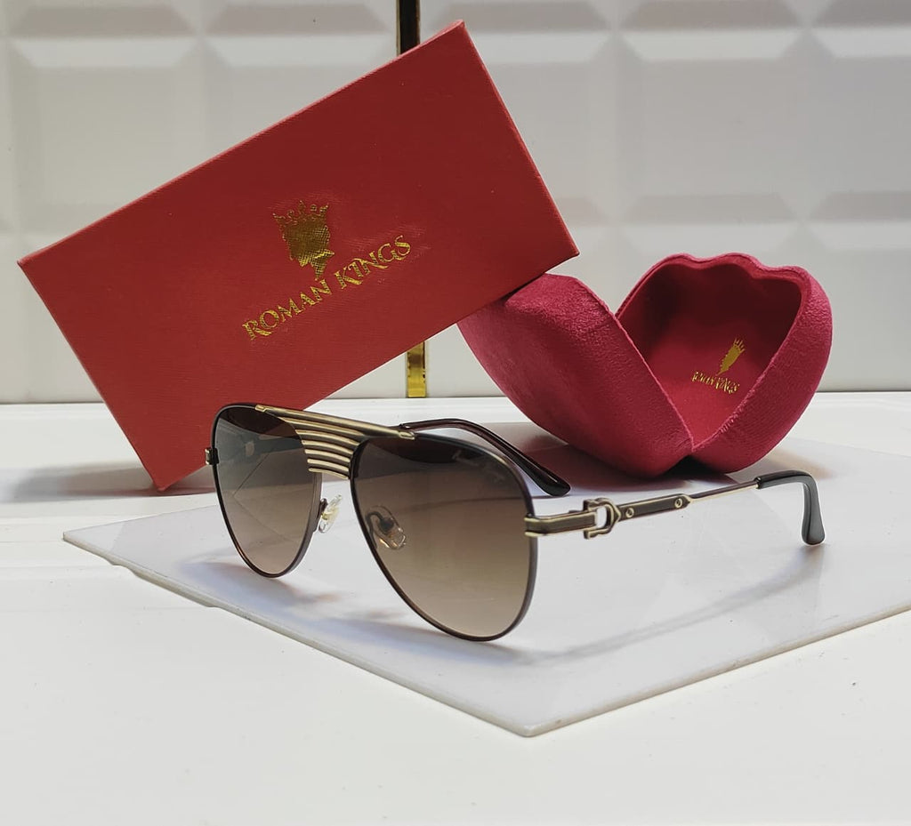 Antique Gold Bronze Sunglasses