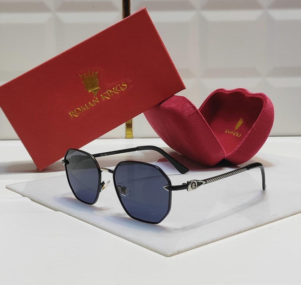 Luxury Designer Navy Tint Sunglasses