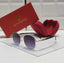 Squared Oval Dark Violet Sunglasses
