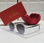 Squared Oval Black Top Sunglasses