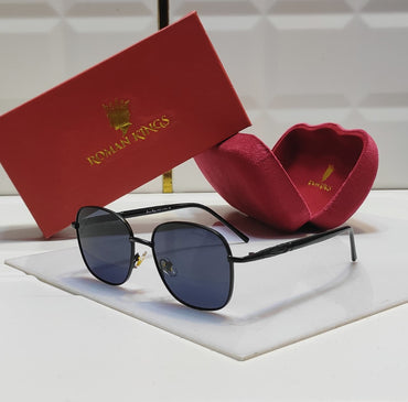 Rimless Round Sunglasses