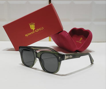 Modern Wayfarer  Black Tinted Sunglasses
