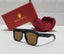Flat Top Jet Amber Brown Sunglasses