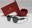 Circular Black Tint Clear Frame Sunglasses