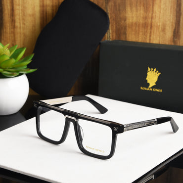 Rambo Silver Transparent Prescription Sunglasses