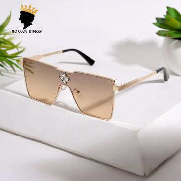 Magnus Gold Frame Tan Color Lens