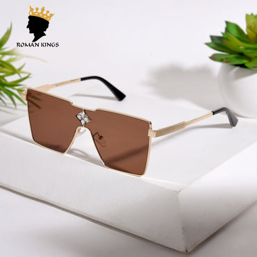 Magnus Gold Frame Brown Lens